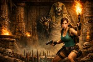 Lara Croft e la tomba di Nebka a Roma